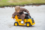 2026 6V Licensed CAT Dump Truck Kids Ride On Electric Truck