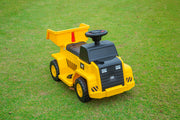 2026 6V CAT Dump Truck Kids Ride On Cars