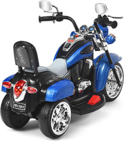 2027 6V Chopper Style Kids Ride On Electric Motorcycle