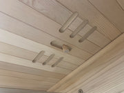 Blisspod, Vienna, Far Infrared Sauna Canadian Hemlock Very Low EMF Sauna, 3 Heaters – 1 Person