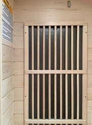 Blisspod, Vienna, Far Infrared Sauna Canadian Hemlock Very Low EMF Sauna, 3 Heaters – 1 Person