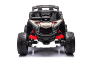 KINGTOYS.ca Licensed 24V Can Am Maverick Kids Ride On One Seater UTV, Rubber Tires, Leather Seat with RC