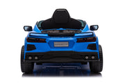 12V Chevrolet Corvette C8  Kids Ride On One Seater Electric Car with RC