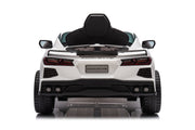 12V Chevrolet Corvette C8  Kids Ride On One Seater Electric Car with RC