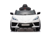 12V Chevrolet Corvette C8  Kids Ride On One Seater Electric Car with RC
