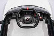 12V Chevrolet Corvette C8  Kids Ride On One Seater Electric Car with RC