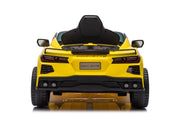 12V Chevrolet Corvette C8  Kids Ride On One Seater Electric Car with RC