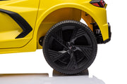 12V Chevrolet Corvette C8  Kids Ride On One Seater Electric Car with RC