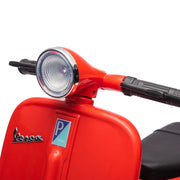 KINGTOYS.ca 2026 Licensed 12V Vespa Kids Ride On Motorcycle