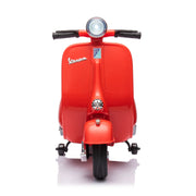 KINGTOYS.ca 2026 Licensed 12V Vespa Kids Ride On Motorcycle