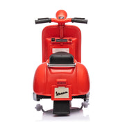 KINGTOYS.ca 2026 Licensed 12V Vespa Kids Ride On Motorcycle