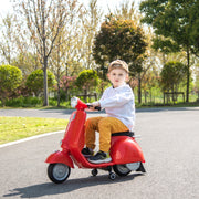 KINGTOYS.ca 2026 Licensed 12V Vespa Kids Ride On Motorcycle