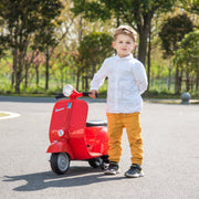 KINGTOYS.ca 2026 Licensed 12V Vespa Kids Ride On Motorcycle