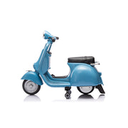 KINGTOYS.ca 2026 Licensed 12V Vespa Kids Ride On Motorcycle