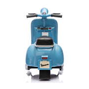 KINGTOYS.ca 2026 Licensed 12V Vespa Kids Ride On Motorcycle