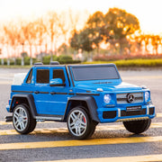 KINGTOYS.ca 2026 Licensed 12V Mercedes Maybach G650s 4WD Kids Ride On 1 Seater Car with RC