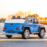KINGTOYS.ca 2026 Licensed 12V Mercedes Maybach G650s 4WD Kids Ride On 1 Seater Car with RC