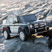KINGTOYS.ca 2026 Licensed 12V Mercedes Maybach G650s 4WD Kids Ride On 1 Seater Car with RC