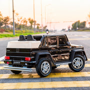 KINGTOYS.ca 2026 Licensed 12V Mercedes Maybach G650s 4WD Kids Ride On 1 Seater Car with RC