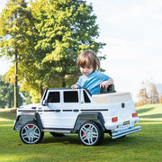 KINGTOYS.ca 2026 Licensed 12V Mercedes Maybach G650s 4WD Kids Ride On 1 Seater Car with RC
