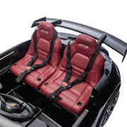 KINGTOYS.ca 2027 Licensed 24V Porsche 911 GT3 Kids Ride On Car 2 Seater Upgraded 180W Silent Motors