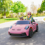 KINGTOYS.ca 24V Porsche 911 GT3 Ride-On Car – 2-Seater Luxury Sports Car for Kids