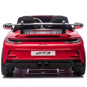 KINGTOYS.ca 2027 Licensed 24V Porsche 911 GT3 Kids Ride On Car 2 Seater Upgraded 180W Silent Motors
