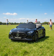 2026 Licensed 24V Mercedes AMG GT63 Kids Ride on car, Upgraded Silent Motors, Rubber Tires, Leather Seat, with RC