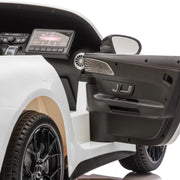 2026 Licensed 24V Mercedes AMG GT63 Kids Ride on car, Upgraded Silent Motors, Rubber Tires, Leather Seat, with RC
