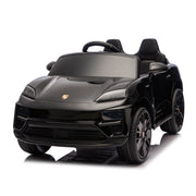 KINGTOYS.ca Licensed 24V Porsche Macan Turbo EV Kids Ride on One Seater cars, Rubber Tires, Leather Seat, with RC