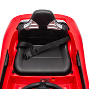 2026 Licenced 12V Porsche Carrera GT One Seater Kids Ride on car, Leather Seat, Rubber Tires, with RC