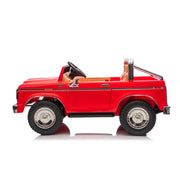 Licensed 24V Ford 150 Retro 2 Seater Kids Ride on Truck, Leather Seat, Rubber Tires, with RC