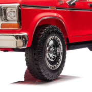 Licensed 24V Ford 150 Retro 2 Seater Kids Ride on Truck, Leather Seat, Rubber Tires, with RC