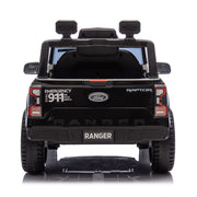 2026 Ford Raptor Ride On Police Truck With Remote Control