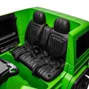 2026 XL Premium Edition 2x24V Mercedes Benz G63 AMG Kids Ride On Car, 4WD, Rubber Wheels, Leather Seats,  With RC