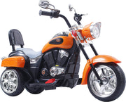 2027 6V Chopper Style Kids Ride On Electric Motorcycle