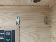 Blisspod, Vienna, Far Infrared Sauna Canadian Hemlock Very Low EMF Sauna, 3 Heaters – 1 Person
