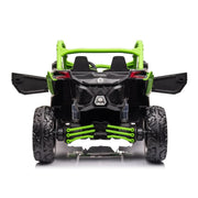 2027 Officially Licensed 2x24V LX Performance Can-Am Maverick 4WD Edition 2-Seater Pack Kids Ride on Buggy Eva Wheels Leather Seats RC