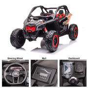 CAN AM MAVERICK Black 24V KING TOYS