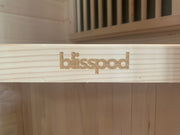 Blisspod, Vienna, Far Infrared Sauna Canadian Hemlock Very Low EMF Sauna, 3 Heaters – 1 Person