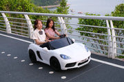 24v Porsche Panamera Style XXL Ride sur la voiture pour les enfants et les adultes blancs