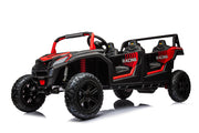 2026 Beast 4 Seater 48V Kids Ride On Dune Buggy, 4WD, Inflatable Tires, Leather Seat