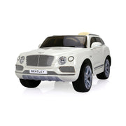 12V Licensed Bentley Bentayga Kids Ride On 1 Seater Car Rubber Tires Leather Seat With RC