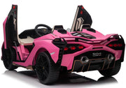 2026 Licensed 24V Luxurious Lamborghini Sian Kids Ride On Sport Car, Rubber Tires, Leather Seat, with Remote Control