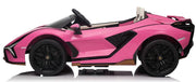 2026 Licensed 24V Luxurious Lamborghini Sian Kids Ride On Sport Car, Rubber Tires, Leather Seat, with Remote Control