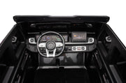 KINGTOYS.ca 2027 Platinum XL Mercedes G63 2x24V/4WD Kids Ride On Car with Rubber EVA Wheels & Leather Seats, 7" Video Screen with RC