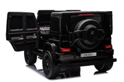 KINGTOYS.ca 2027 Platinum XL Mercedes G63 2x24V/4WD Kids Ride On Car with Rubber EVA Wheels & Leather Seats, 7" Video Screen with RC