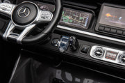 KINGTOYS.ca 2027 Platinum XL Mercedes G63 2x24V/4WD Kids Ride On Car with Rubber EVA Wheels & Leather Seats, 7" Video Screen with RC