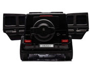 KINGTOYS.ca 2027 Platinum XL Mercedes G63 2x24V/4WD Kids Ride On Car with Rubber EVA Wheels & Leather Seats, 7" Video Screen with RC