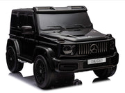 KINGTOYS.ca 2027 Platinum XL Mercedes G63 2x24V/4WD Kids Ride On Car with Rubber EVA Wheels & Leather Seats, 7" Video Screen with RC